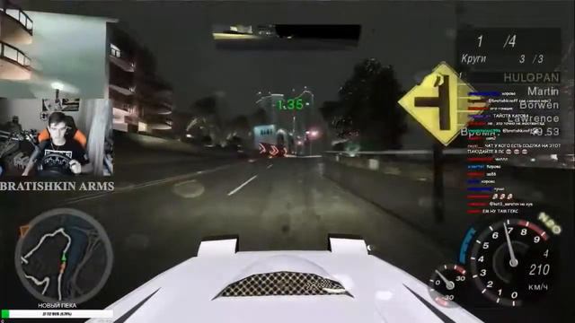 НАРЕЗКА СО СТРИМА | Я ЗА РУЛЁМ.. | BRATISHKIN | NFS U2 смотреть онлайн