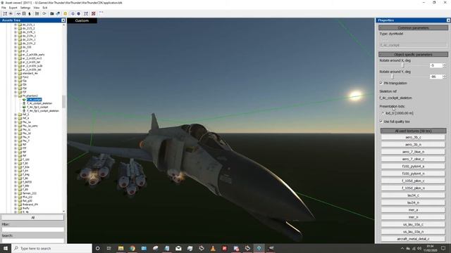 War Thunder CDK export cockpit dds files смотреть онлайн