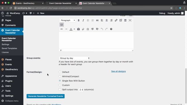 How to Add GeoDirectory Events into your Newsletter смотреть онлайн