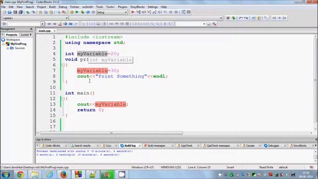 C++ Tutorial for Beginners 16 - Variable Scope and Unary Scope Resolution Operator смотреть онлайн