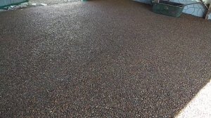 Покрытие из  гальки! Дорожки. Благоустройство.