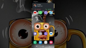 incoming Screen Calls WhatsApp/Telegram Android 11 Samsung Galaxy S