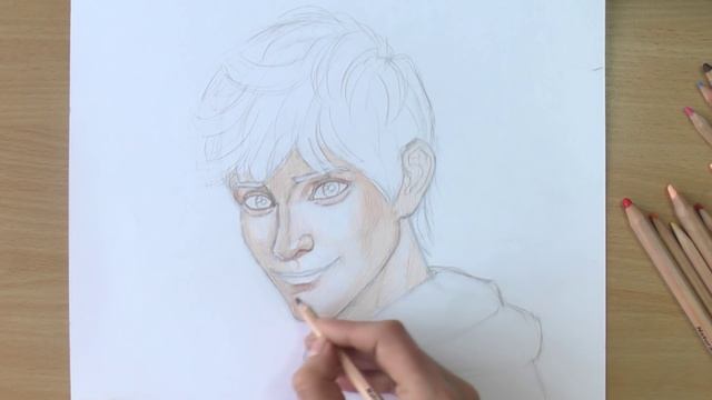 Уроки рисования. Как нарисовать Джек Фрост Jack Frost How to draw | Art School смотреть онлайн