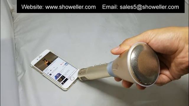 2016 innovative Phone KTV Microphone Handheld Microphone смотреть онлайн