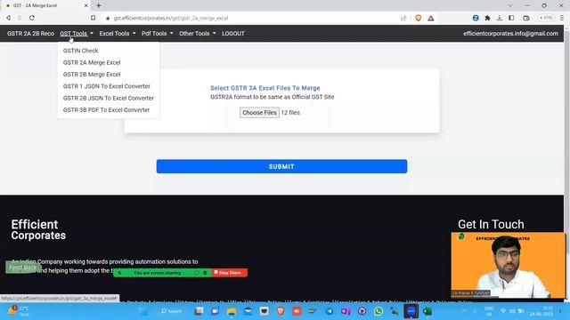 MERGE GSTR2A 2B CONVERT GSTR1 JSON TO EXCEL - ALL ONLINE- FREE TOOL ! ALL EFFICIENT APPS WEBSITE смотреть онлайн