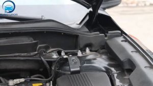 Установка газовых упоров капота на Mazda CX-5