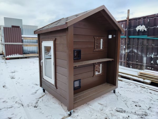 Будка для кошки  "Кот в сапогах"