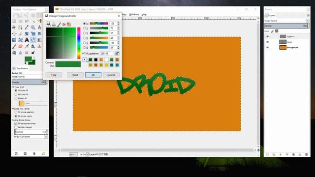 Gimp Tutorial: Graffiti Text смотреть онлайн
