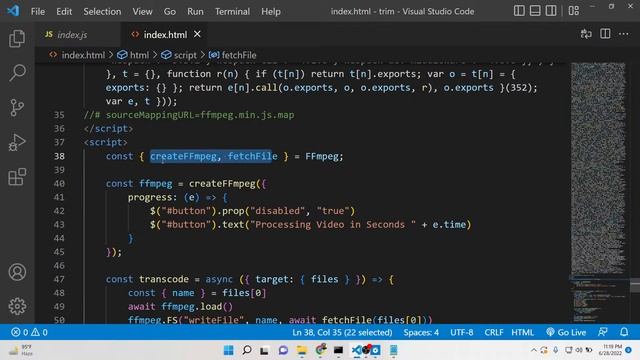 Node.js Express FFMPEG WASM Reverse Video With Audio in Browser Using Javascript смотреть онлайн