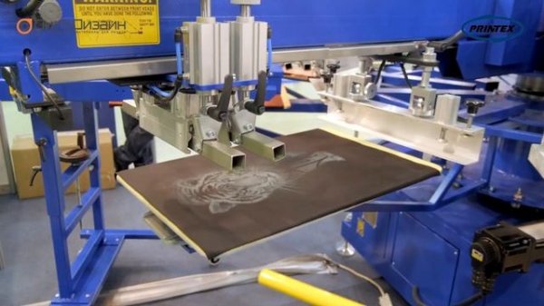 ПЕЧАТЬ НА АВТОМАТИЧЕСКОМ СТАНКЕ PRINTEX HURRICANE SLE 8/10 ПЛАСТИЗОЛЕВЫМИ КРАСКАМИ WILFLEX. 6 ЦВЕТО