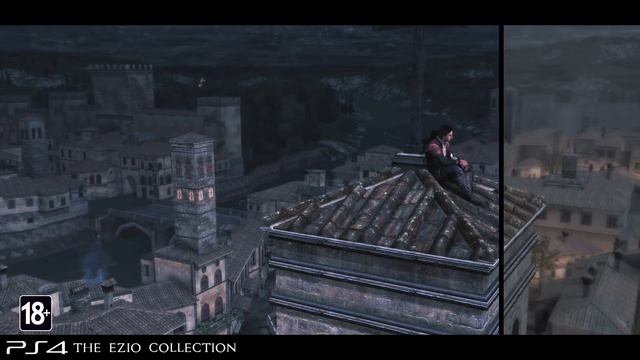 Assassin’s Creed: Эцио Аудиторе. Коллекция - сравнение графики (до/после) [RU] смотреть онлайн