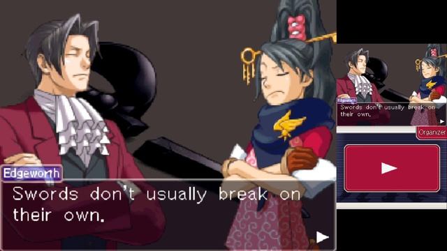 Пасхалка?! Ace Attorney Investigations: Miles Edgeworth [Игра 1, дело 3] смотреть онлайн