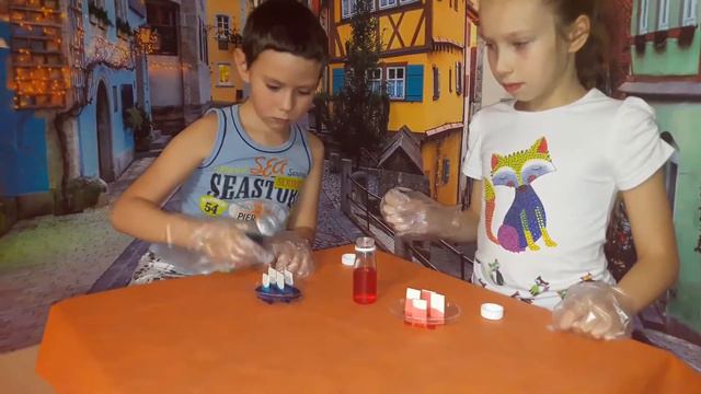 Творческая страничка. Выращиваем лучистые кристаллы. смотреть онлайн