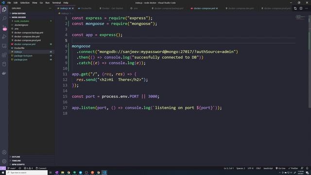 DevOps with Docker and Node.js_Express- Development to production workflow + mongo + redis смотреть онлайн