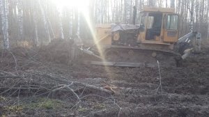 Работа Бульдозера Т 170