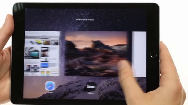 Apple iPad Air 2 user interface смотреть онлайн