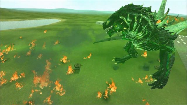 Radioactive GODZILLA VS HECU Tanks SNPC Fight Garry's Mod смотреть онлайн