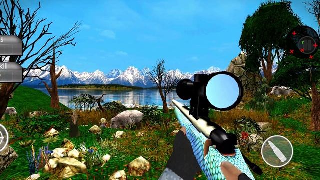 Wild Animal Hunting Game : Jungle Deer Hunter Game Android Gameplay #2 смотреть онлайн