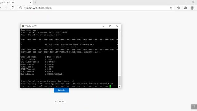 How To Reset default HP V1910 24G Switch JE006A смотреть онлайн