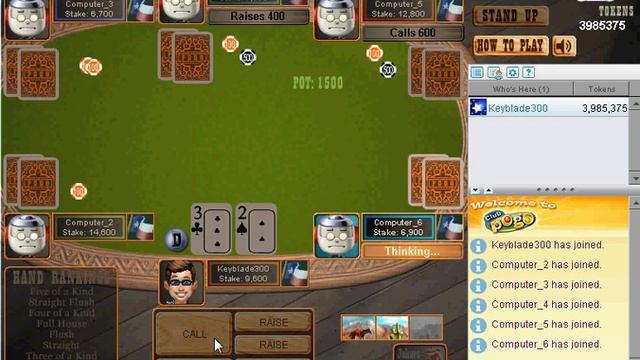 Pogo Games: Texas Hold'Em Poker (Retired) смотреть онлайн