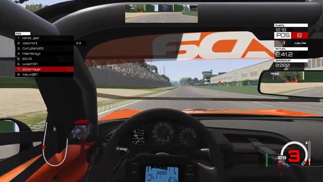 Assetto Corsa PS4 Campeonato Telegram MX5 Cup Carrera 6 смотреть онлайн