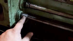 РЕМОНТ ТОКАРНОГО СТАНКА ТВ-4, ОТКАЗАЛА АВТОМАТИЧЕСКАЯ ПОДАЧА, ВЫСКОЧИЛА ШПОНКА ИЗ ЧЕРВЯЧНОЙ ШЕСТЕРН