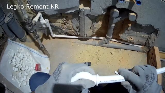 Полипропиленовые трубы. Процесс штробления и распайки. Осталось только взять чипсов)); смотреть онлайн