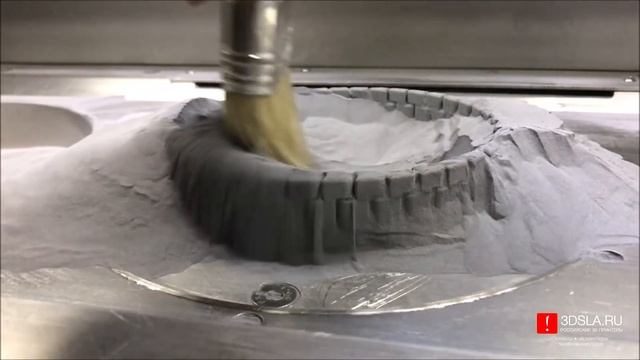 Печать неразборной металлической цепи на 3D SLM принтере смотреть онлайн