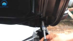 Установка амортизаторов капота на Chery Tiggo 4 / Чери Тигго 4