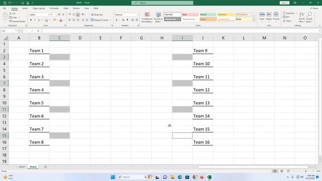 Cara Cepat Membuat Bagan Turnament Sepakbola di Excel dengan Bantuan Tombol F4 смотреть онлайн