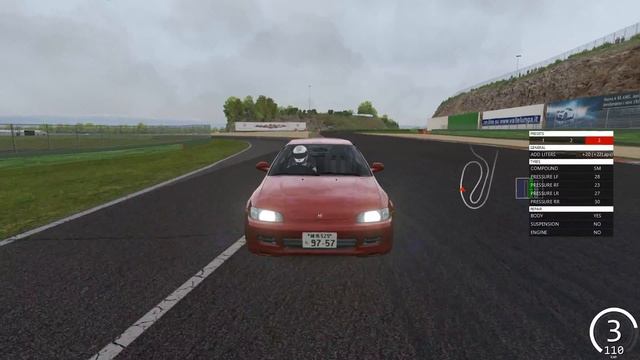 Assetto Corsa-Honda Civic (EG-6) Vallelunga смотреть онлайн