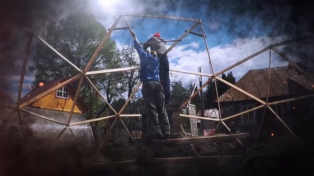 Геодезический купол расчет. Каркас. Калькулятор. смотреть онлайн