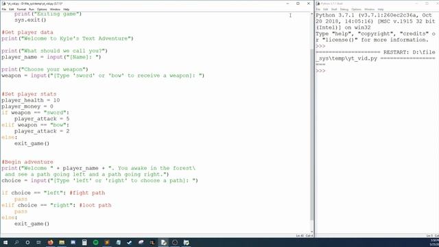 Coding a Text Adventure Game! | Applying Python #2 смотреть онлайн