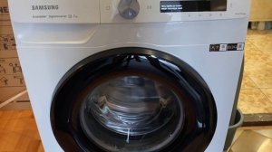Распаковка стиральной машины Samsung WW70A6S23AW/LP