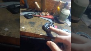 замена подшипников  китайского редуктора  мотоблока Брайт-58