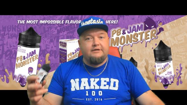 PB & Jam Monster Strawberry by Jam Monster | E-Liquid Review | How Do The Nuts Taste?! смотреть онлайн