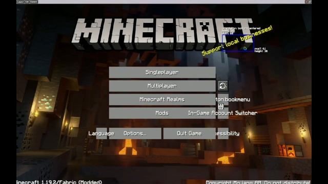 Это Майнкрафт! Сделай такое же меню! | Майнкрафт 1.12.2-1.19.3 FancyMenu смотреть онлайн