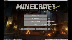 Это Майнкрафт! Сделай такое же меню! | Майнкрафт 1.12.2-1.19.3 FancyMenu