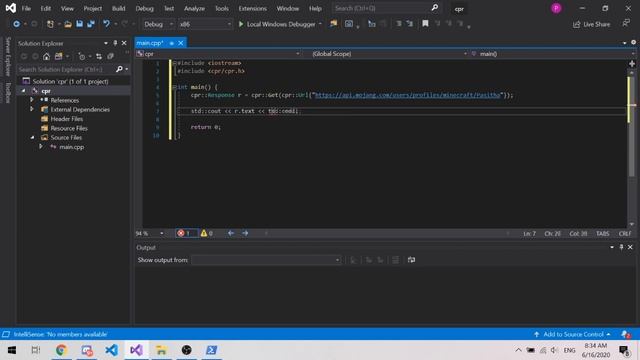 C++ สอนดึงApi โดยใช้cpr และnlohmann json смотреть онлайн