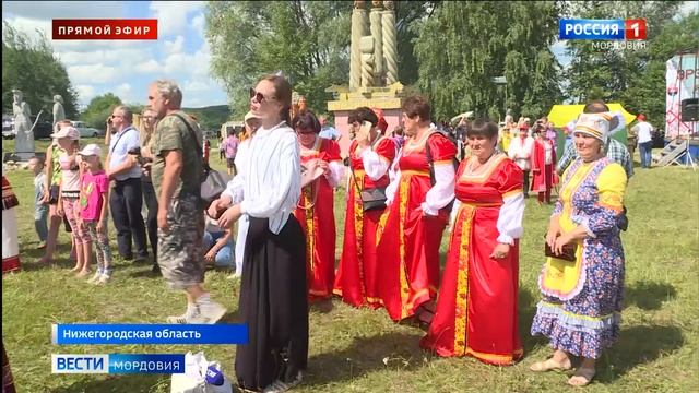 12-й межрегиональный фестиваль «Эрзянь лисьмапря» вновь объединил ценителей народной культуры! смотреть онлайн