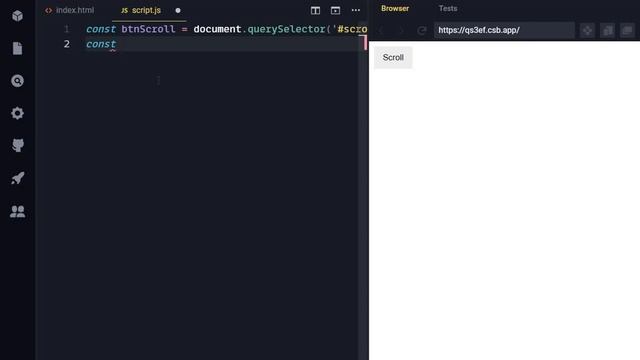 43 - Learn JavaScript DOM 2021 - Method ScrollIntoView() Darija | بالدارجة смотреть онлайн