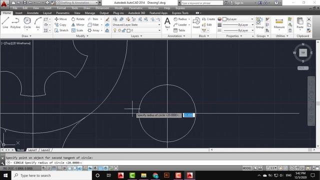 AutoCAD 2D Practice Drawing / Exercise 55/ Simple Tutorial смотреть онлайн