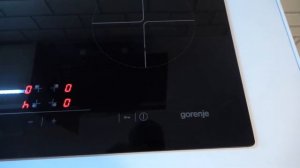 How to Power On / Off Gorenje Induction Hob?