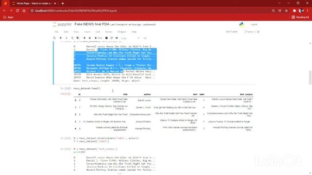 Predictive Data Analysis of Fake News USING PYTHON | LSTM | смотреть онлайн
