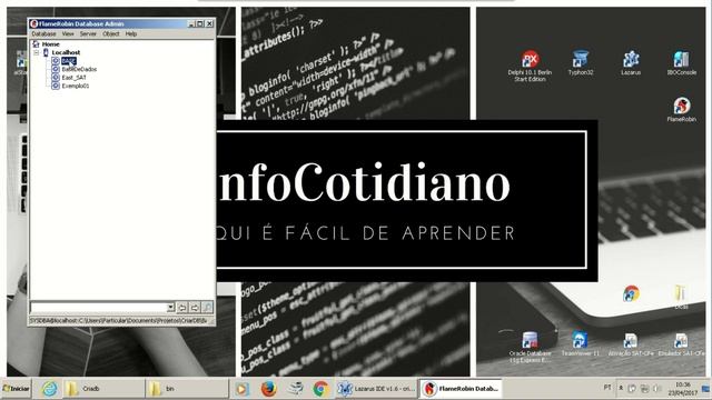 Dicas Lazarus / Delphi : Criar base de dados firebird em tempo de execução смотреть онлайн