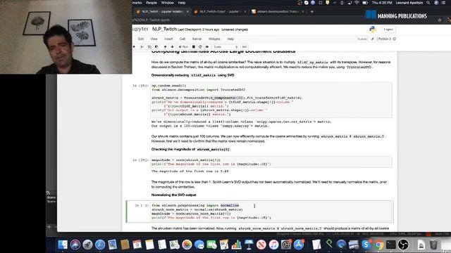 NLP Analysis of Large Text Datasets Conducted by Dr. Leonard Apeltsin смотреть онлайн