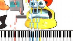 Pizza Tower Screaming Meme but it's Piano (2)