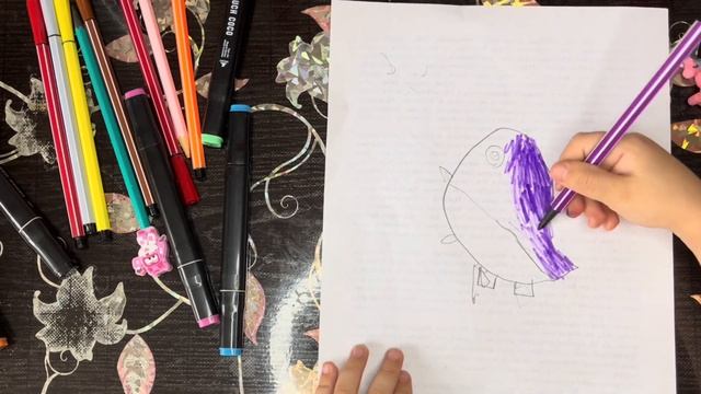 How to draw a little penguin | Как нарисовать маленького пингвинчика смотреть онлайн