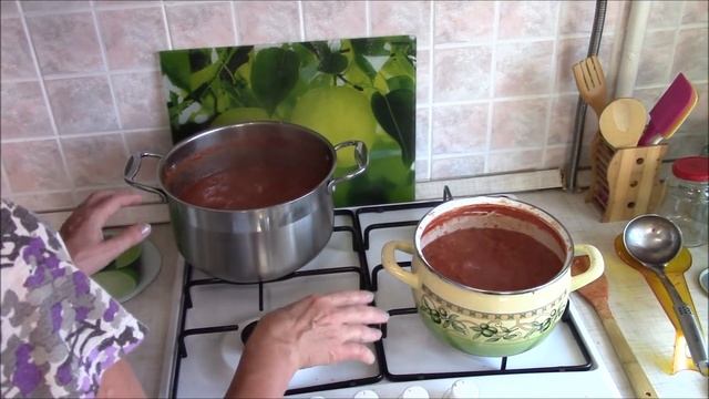 Очень вкусная, густая аджика со сливами на зиму. смотреть онлайн