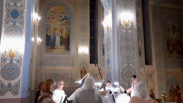 "Честнейшую Херувим" (Распев Леснинского монастыря). Регент Екатерина Артюхова. смотреть онлайн